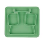 piatto a scomparti in silicone badabulle
