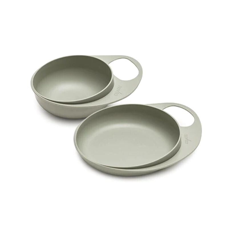 set piattino e ciotola per svezzamento easy eating di nuvita