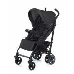 passeggino-hurra-black-melange passeggino hurrà di foppapedretti colore nero