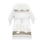 set piumone sfilabile pony amici colore moka