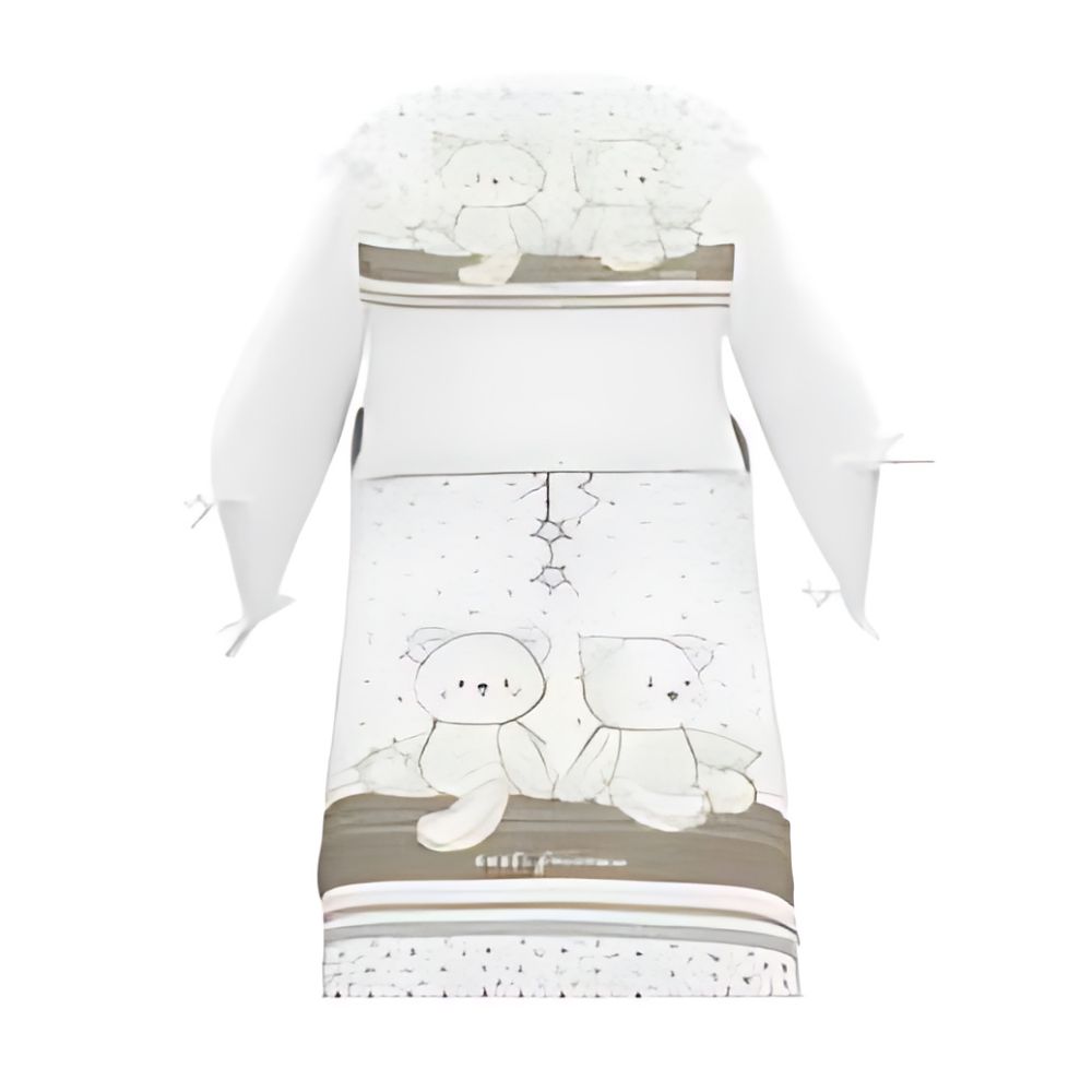 set piumone sfilabile pony amici colore moka