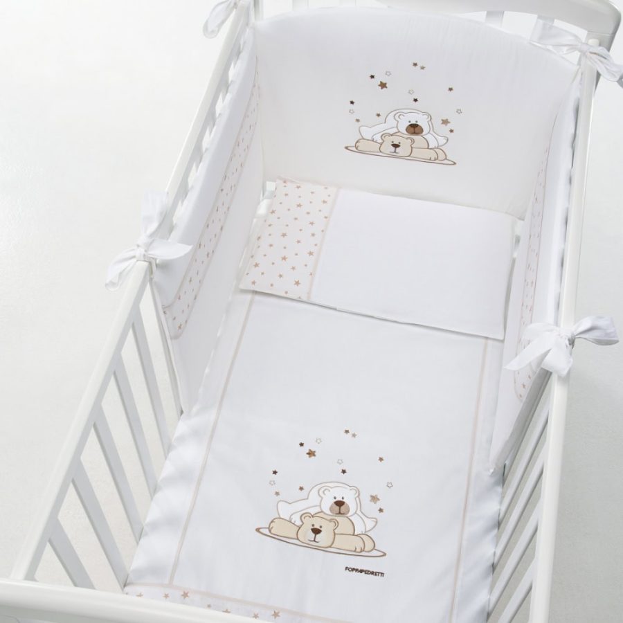 Completo Piumone Dolcestella Tortora Foppapedretti