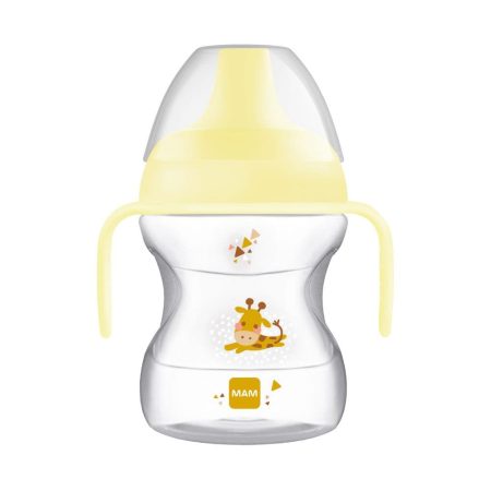 MAM Learn to Drink Cup 190ml - Tazza Transizionale per Bambini dai 6 Mesi