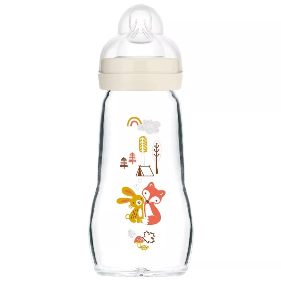 biberon mam feel good 260ml in vetro unisex