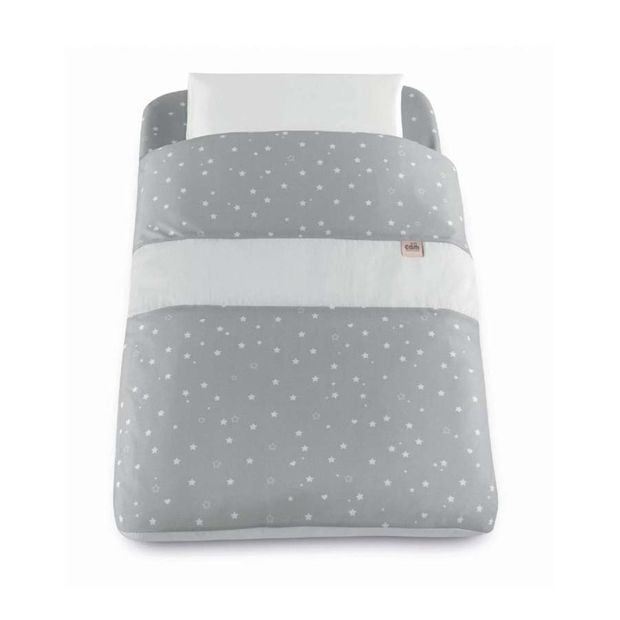 kit tessile cam per culla grigio